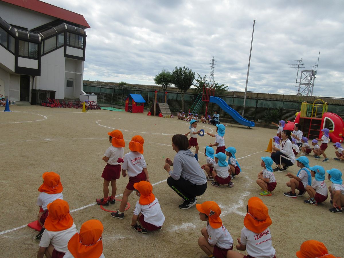 ４歳リレー男子 (2)