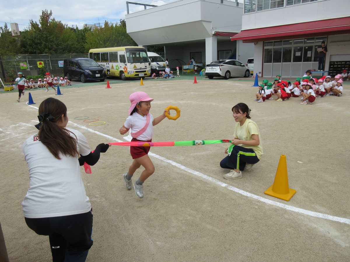 ５歳リレー女子 (10)