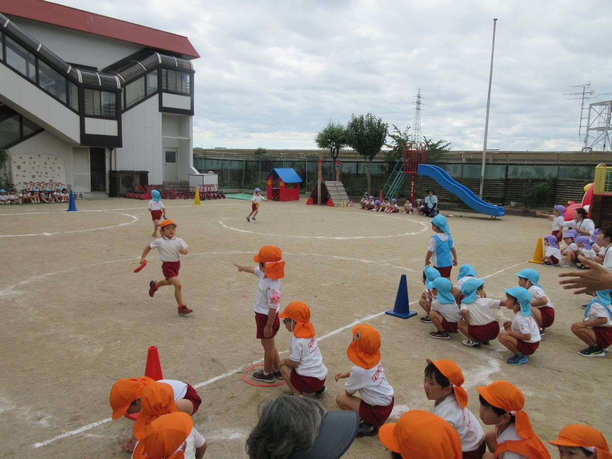 ４歳リレー男子 (4)