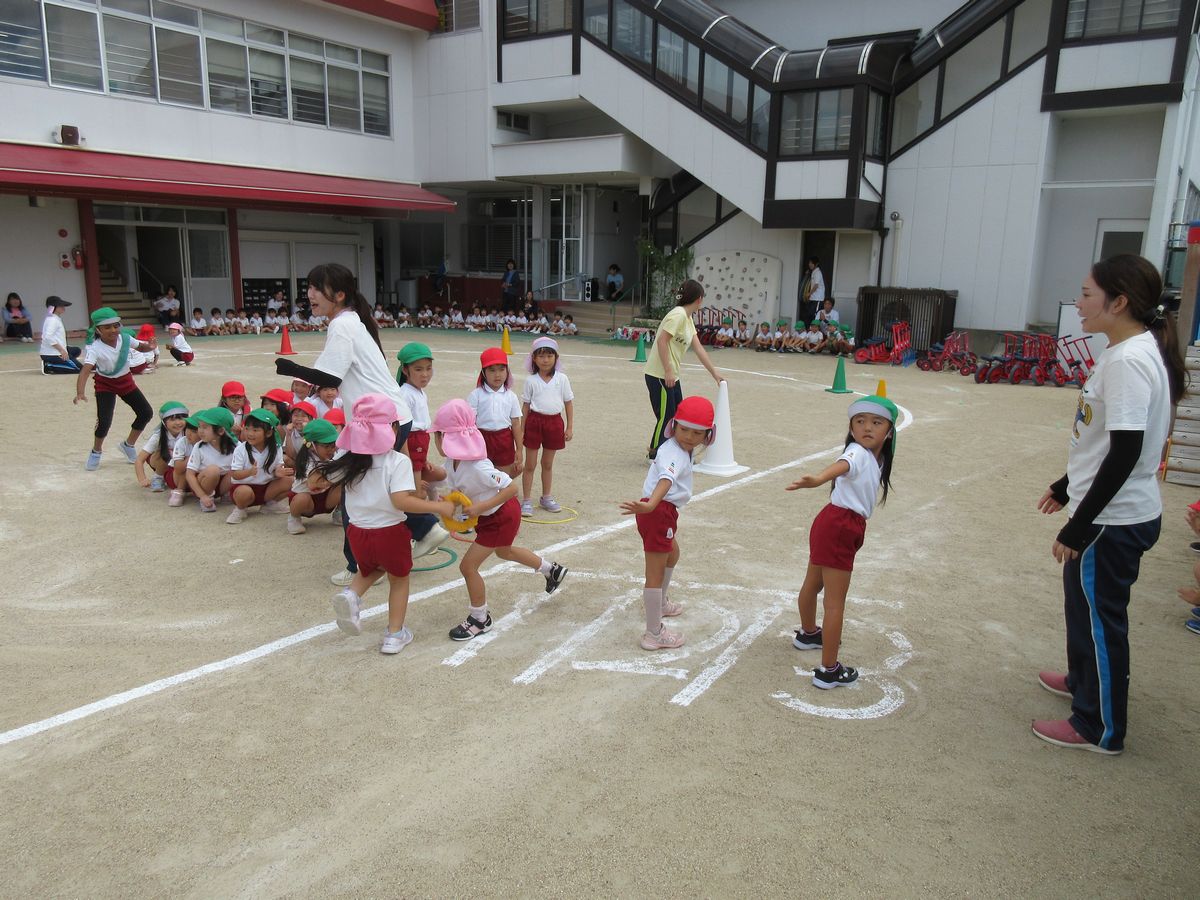 ５歳リレー女子 (5)