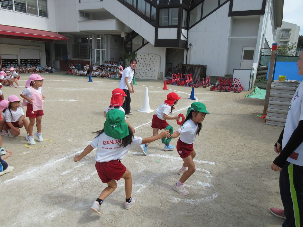 ５歳リレー女子 (9)