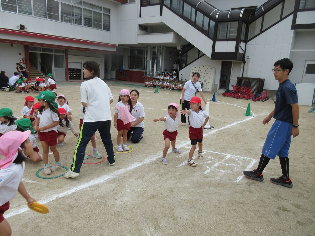 ５歳リレー女子 (3)