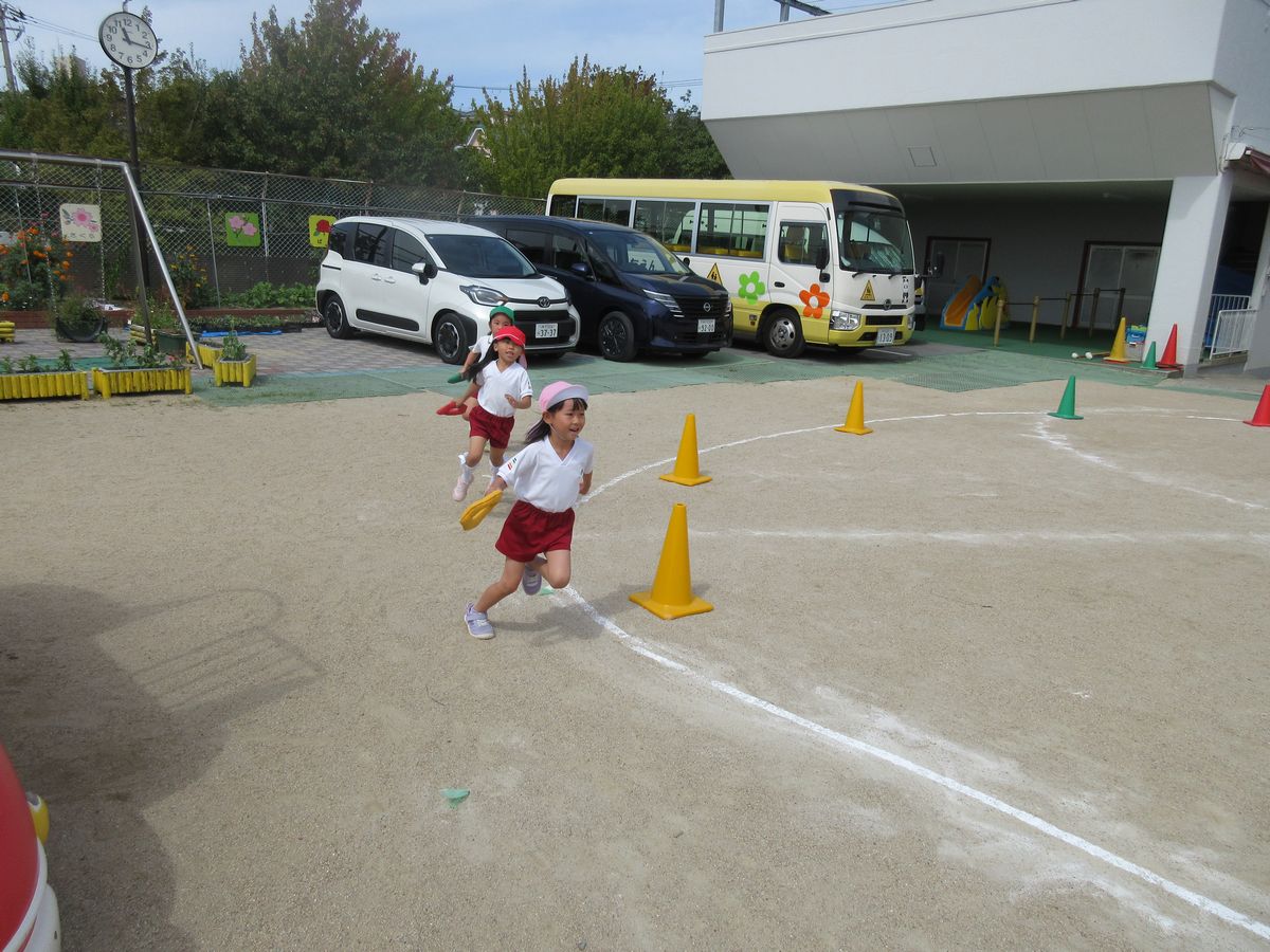 ５歳リレー女子 (8)