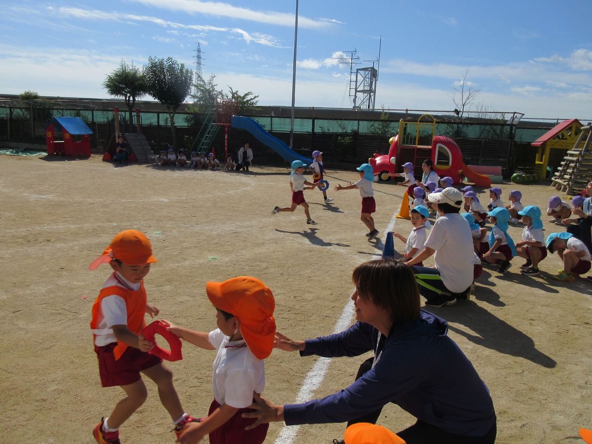 ４歳リレー男子 (1)