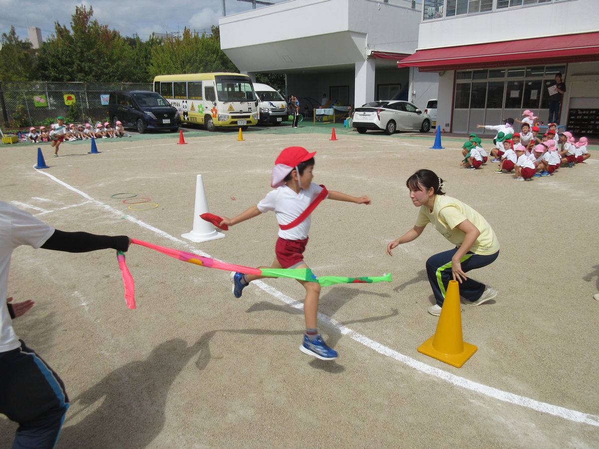 ５歳リレー男子 (10)