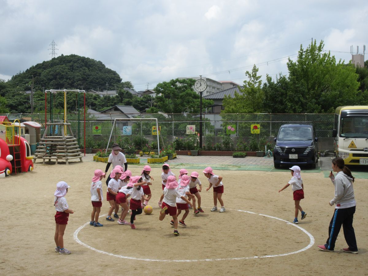 ５歳ドッジボール（さ） (3)