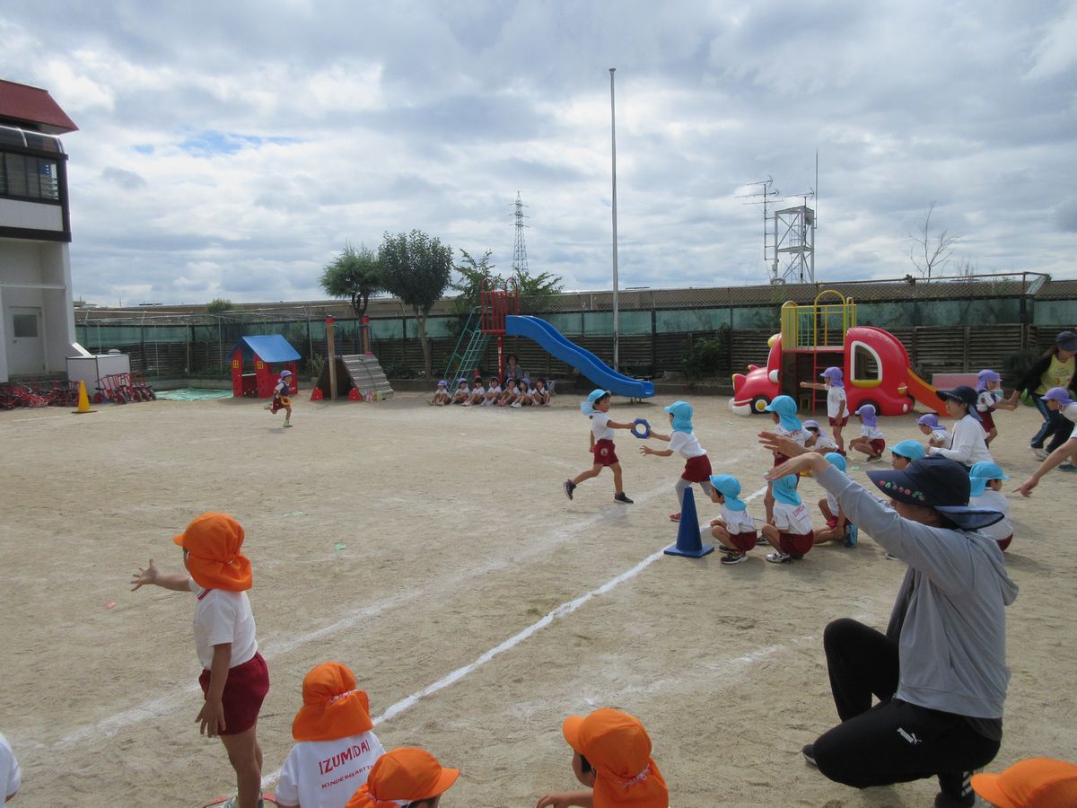 ４歳リレー男子 (1)