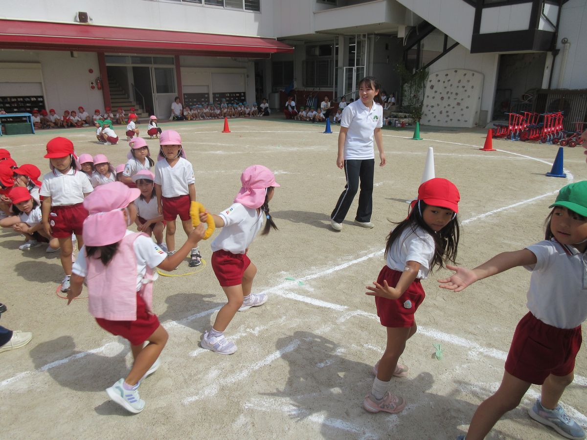 ５歳リレー女子 (5)