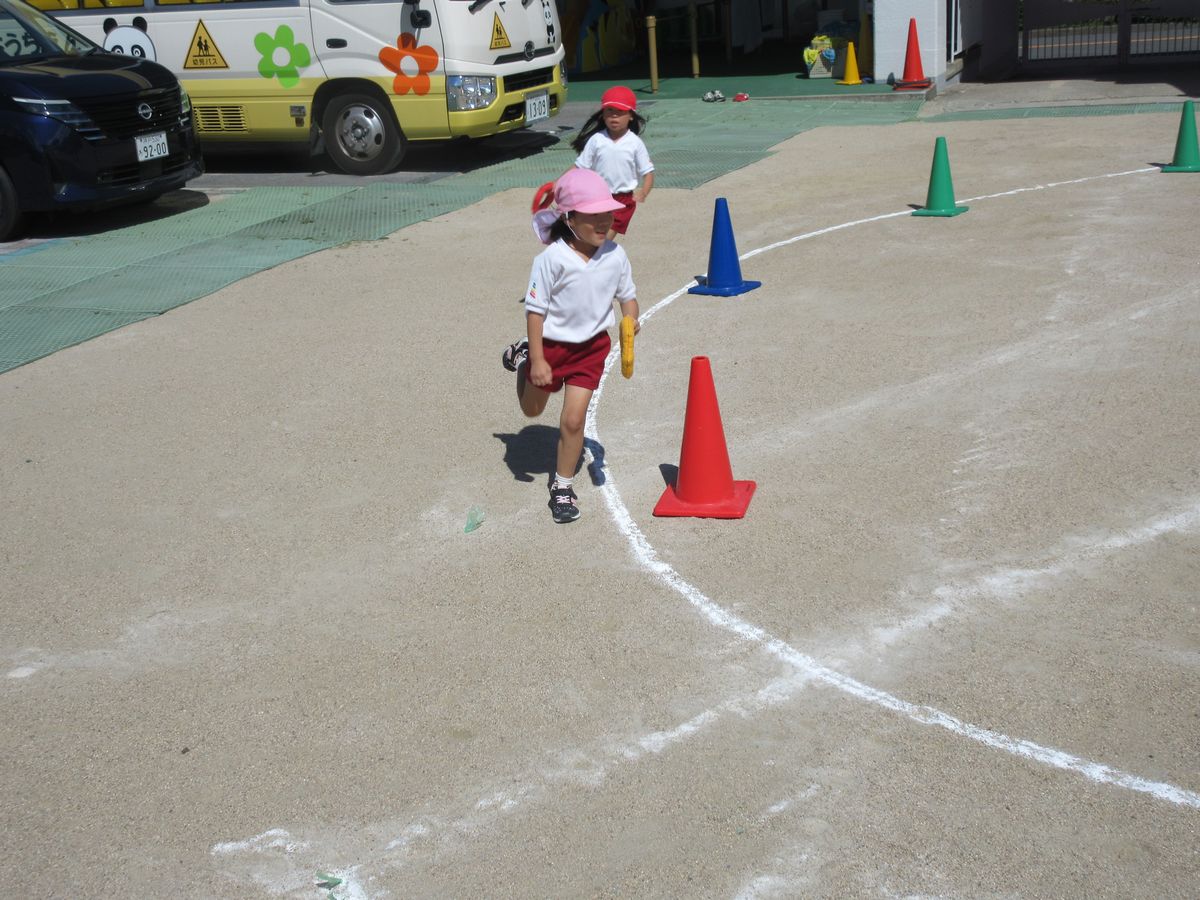 ５歳リレー女子 (6)